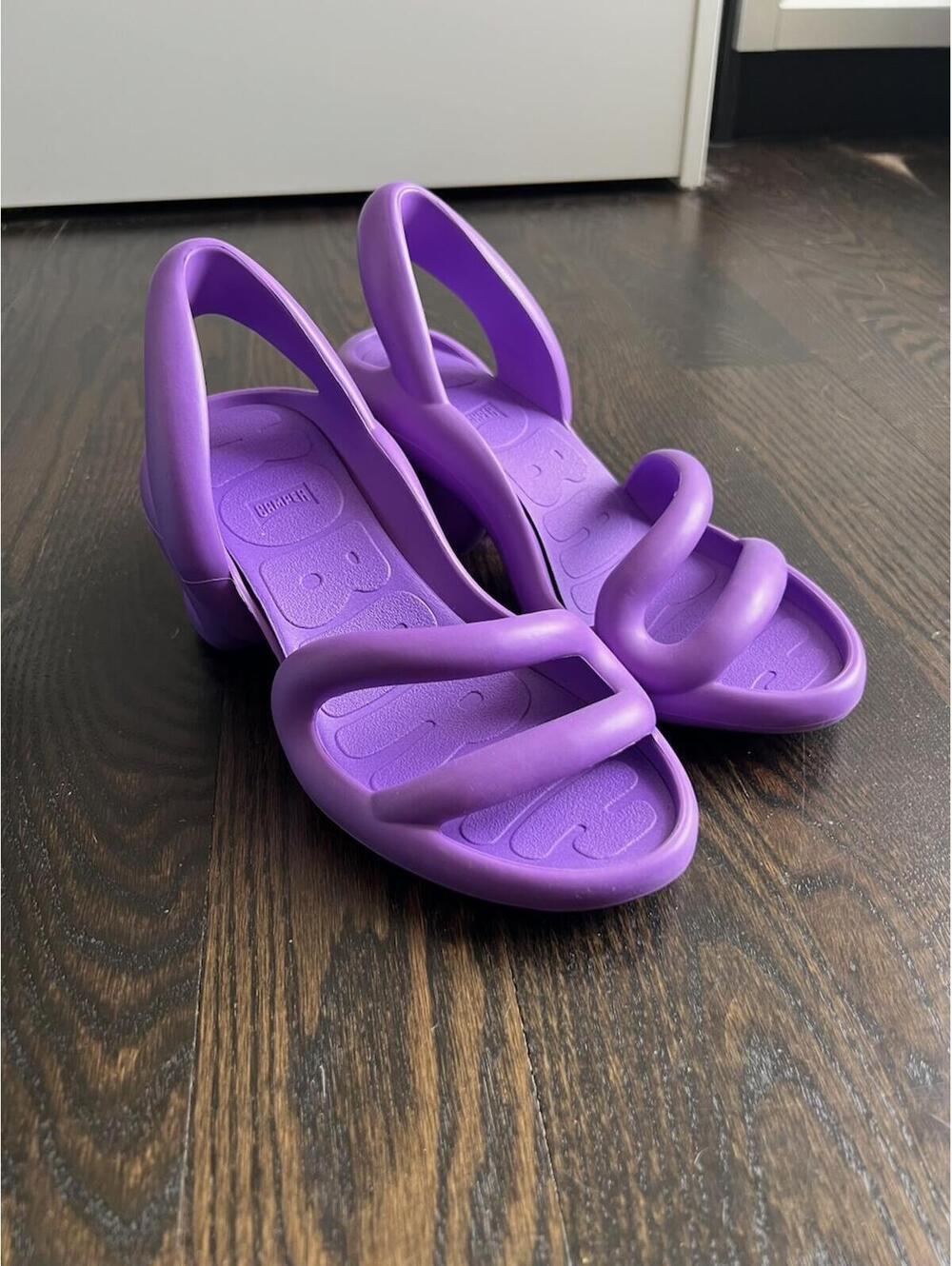 Camper Kobarah Purple Sandals NEW Women's EU 36 NEVER WORN MSRP $225 - Picture 2 of 5